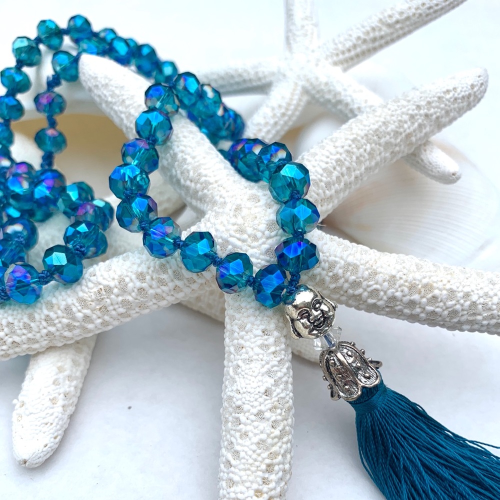 Ocean blue necklace